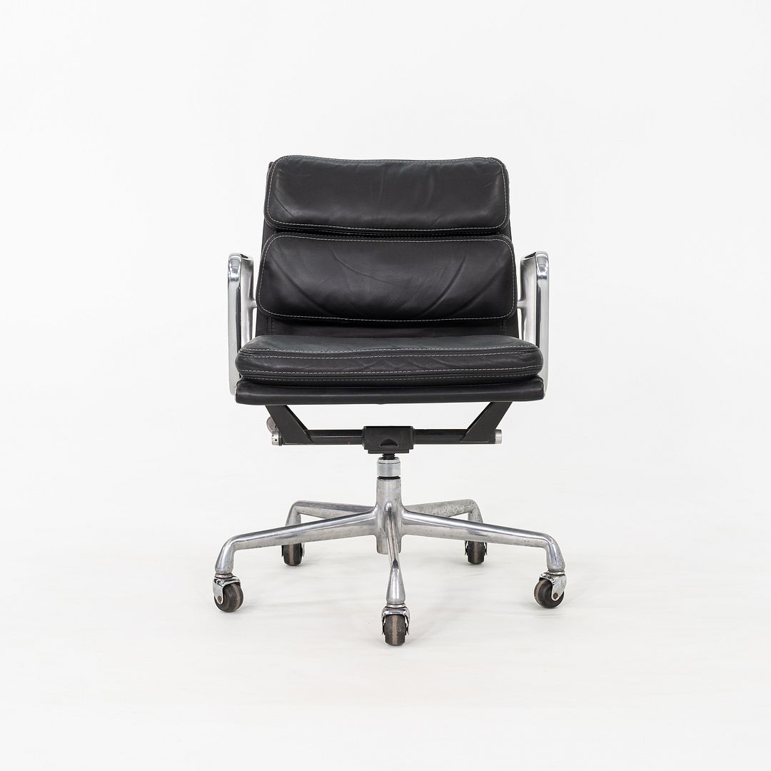 1989 Herman Miller Eames Soft Pad Management Desk Chair in Black 2x Available