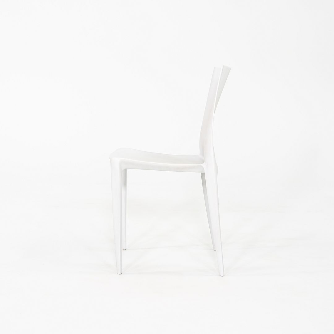 2010s Set of Six Mario Bellini for Heller Dining Chairs in White Polypropylene