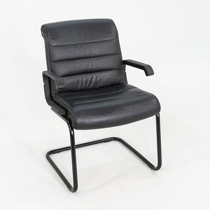 2005 Richard Sapper for Knoll Executive Side Chairs in Black Leather 17x Available