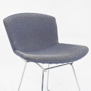 2011 Pair of Harry Bertoia for Knoll Wire Dining Side Chairs with Full Pads