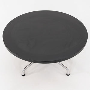 2010s Herman Miller 36 inch Eames Coffee Table in Black Laminate 2x Available