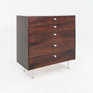 1950s George Nelson for Herman Miller Thin Edge Rosewood Five-Drawer Dresser