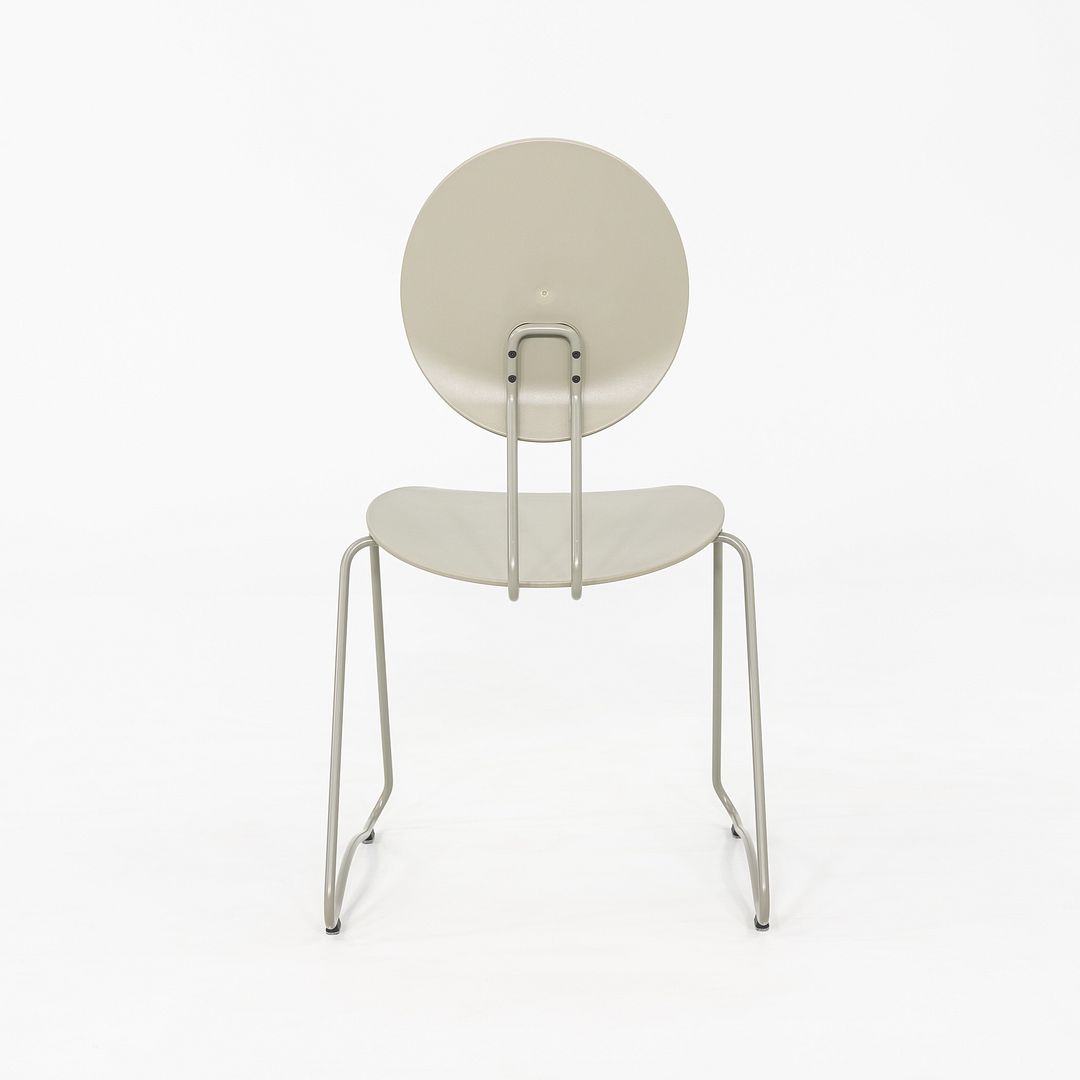 2024 Set of Four Verner Panton for Verpan Flex Chair in Grey Frame w/ Grey Seat