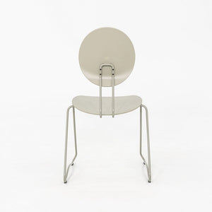 2024 Set of Four Verner Panton for Verpan Flex Chair in Grey Frame w/ Grey Seat
