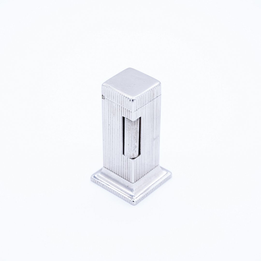 Gordon Bunshaft's Personal Items: Lighter, Paperweight, Shovel Pin & Glass Piece