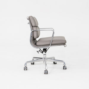 2013 Herman Miller Eames Soft Pad Management Desk Chair Grey Leather 11x Avail