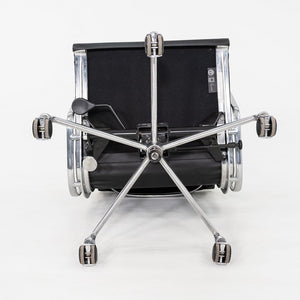 SOLD C. 2020 Herman Miller Eames Soft Pad Management Desk Chair in Black Leather 1x Available