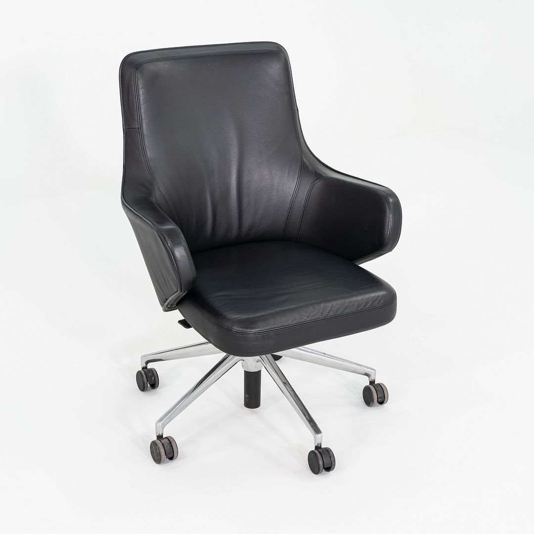 2012 Antonio Citterio for Vitra Grand Executive Chairs in Black Leather 13x Available