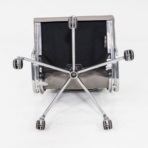 2013 Herman Miller Eames Soft Pad Management Desk Chair Grey Leather 11x Avail