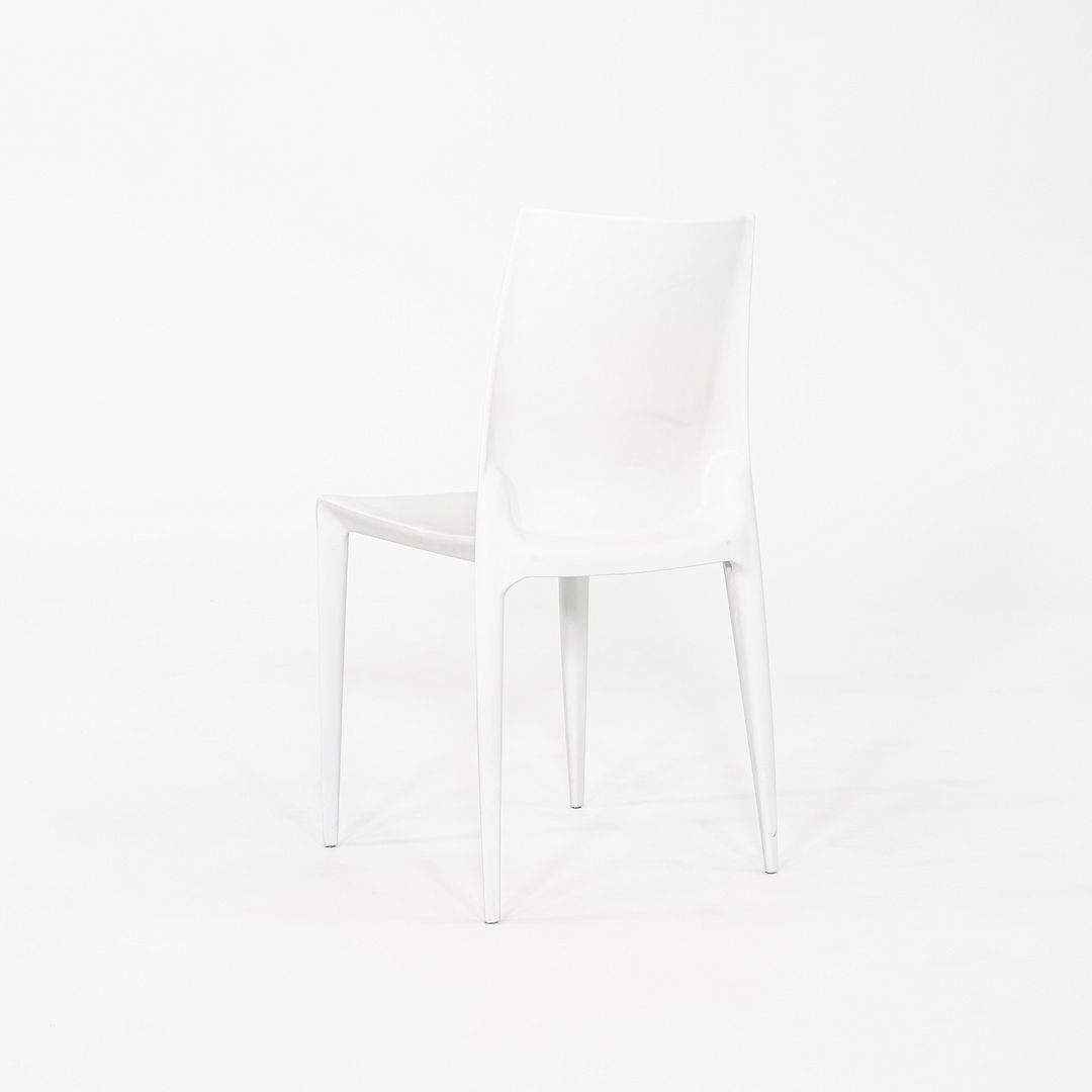 2010s Set of Six Mario Bellini for Heller Dining Chairs in White Polypropylene