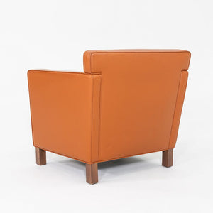 2010s Mies Van Der Rohe for Knoll Krefeld Club Chair Cognac Leather Upholstery