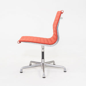 2006 Herman MillerEames Armless Aluminum Group Side / Desk Chair in Red 7x Avail