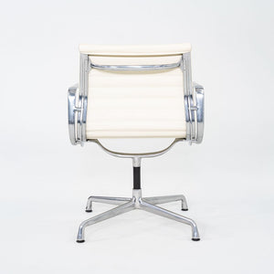 2013 Herman Miller Eames Aluminum Group Side Chairs Antler Swivel Bases