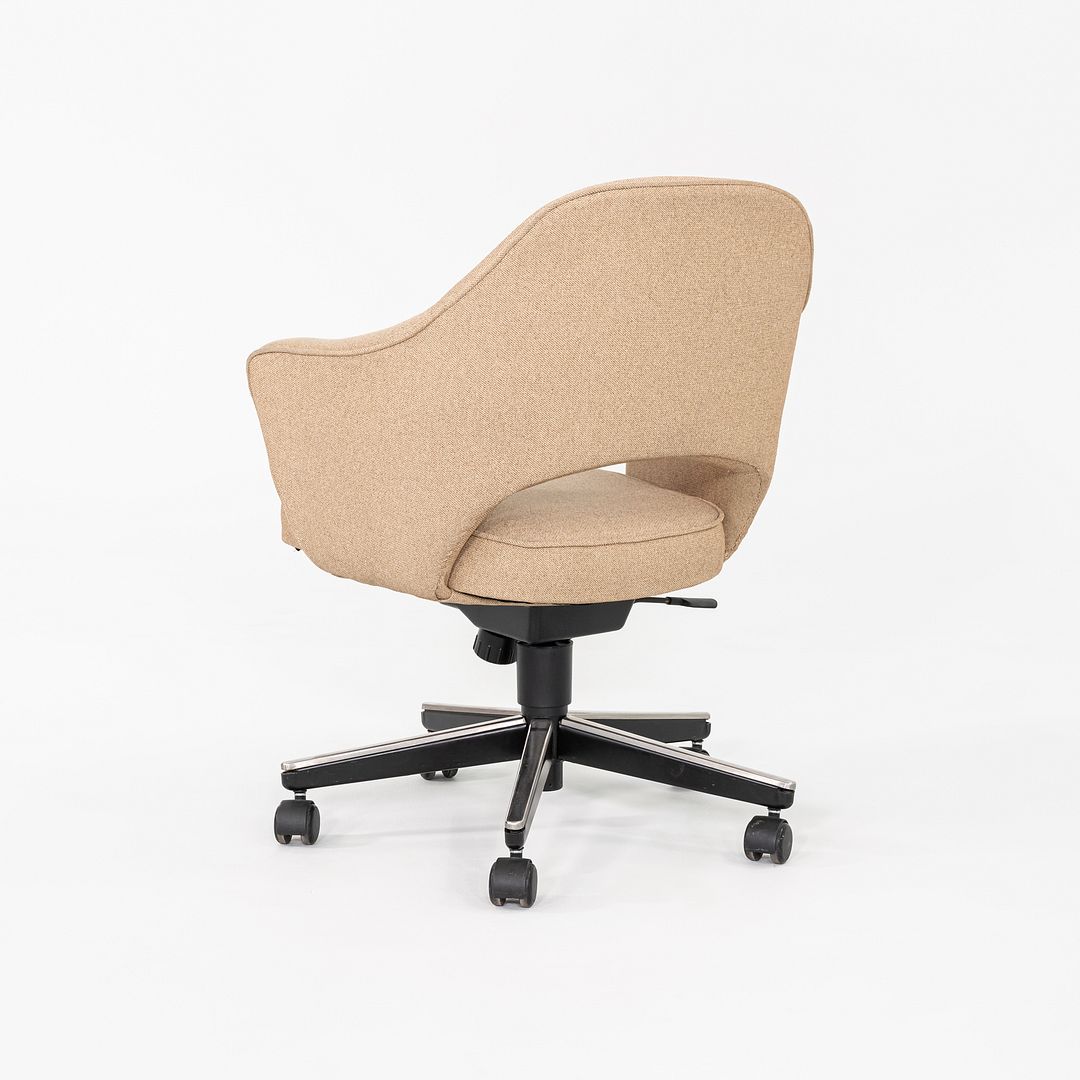 2010s Eero Saarinen for Knoll Desk Chairs with Arms 15x Available