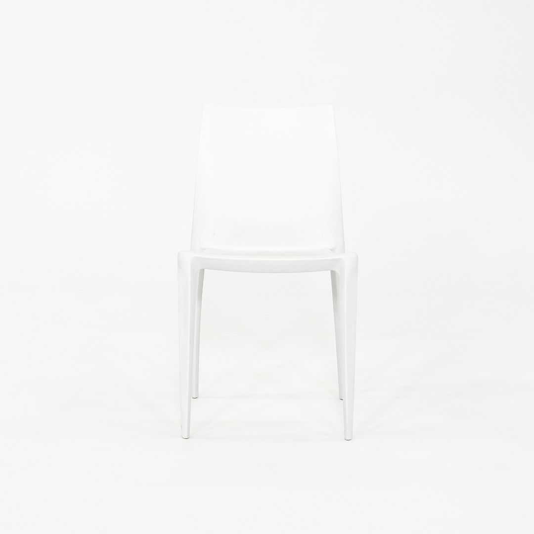 2010s Set of Six Mario Bellini for Heller Dining Chairs in White Polypropylene