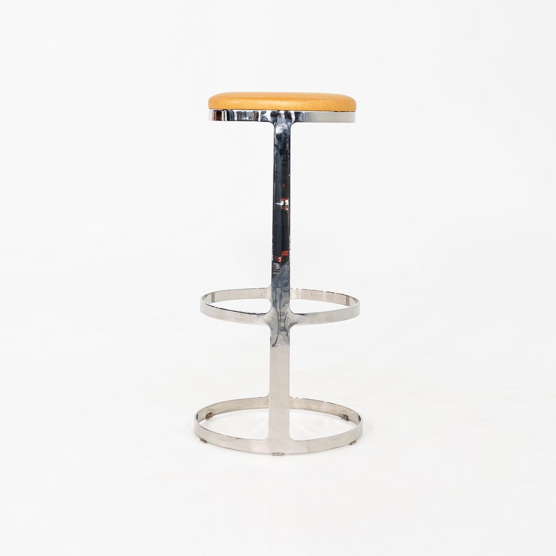 2010 Lievore Altherr Molina for Bernhardt Design Aro Bar Stool with Swivel Seat 15x Available