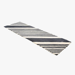 2010s Sue Timney for The Rug Company Bias Cut Rug of Tibetan Wool 96x30 inches