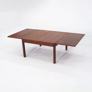 1960s Borge Mogensen for Fredericia Stolefabrik Drop Leaf Coffee Table 31x63"