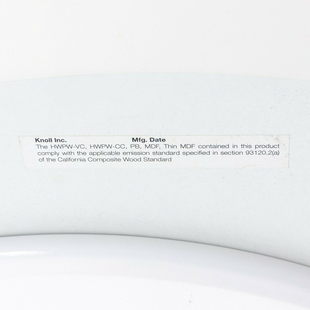 SOLD 2023 Saarinen Tulip Dining Table, Model 173F by Eero Saarinen for Knoll in White Laminate, 42 inch Round Top