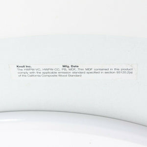 SOLD 2023 Saarinen Tulip Dining Table, Model 173F by Eero Saarinen for Knoll in White Laminate, 42 inch Round Top