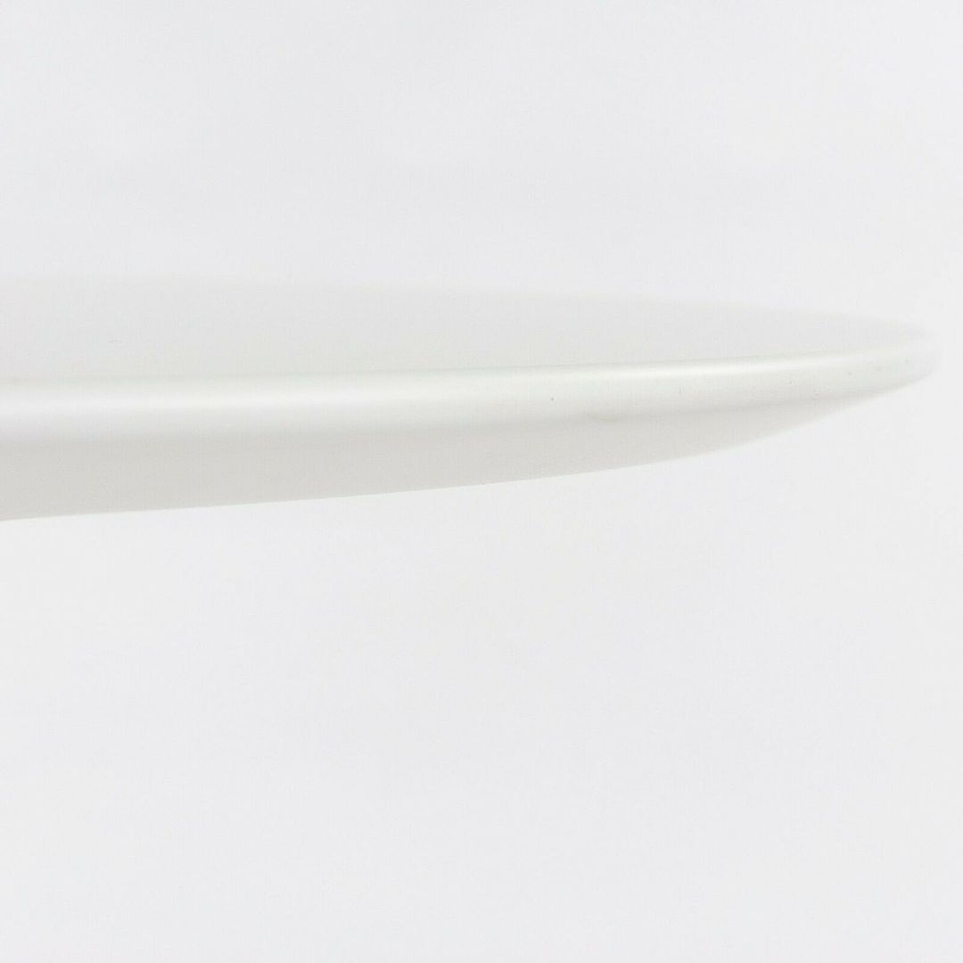 SOLD 2023 Saarinen Tulip Dining Table, Model 173F by Eero Saarinen for Knoll in White Laminate, 42 inch Round Top