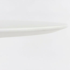 SOLD 2023 Saarinen Tulip Dining Table, Model 173F by Eero Saarinen for Knoll in White Laminate, 42 inch Round Top