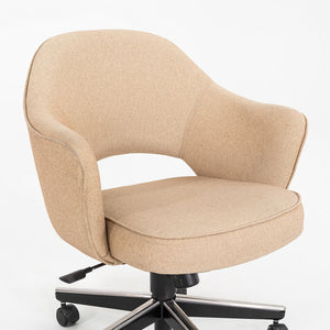 2010s Eero Saarinen for Knoll Desk Chairs with Arms 15x Available