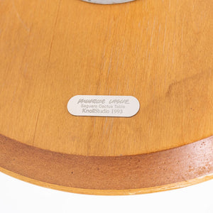 1997 Lawrence Laske for Knoll Studio Saguaro Cactus Table in Birch, 20 inches
