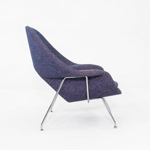 2023 Eero Saarinen for Knoll Full Size Womb Lounge Chair in Purple Upholstery