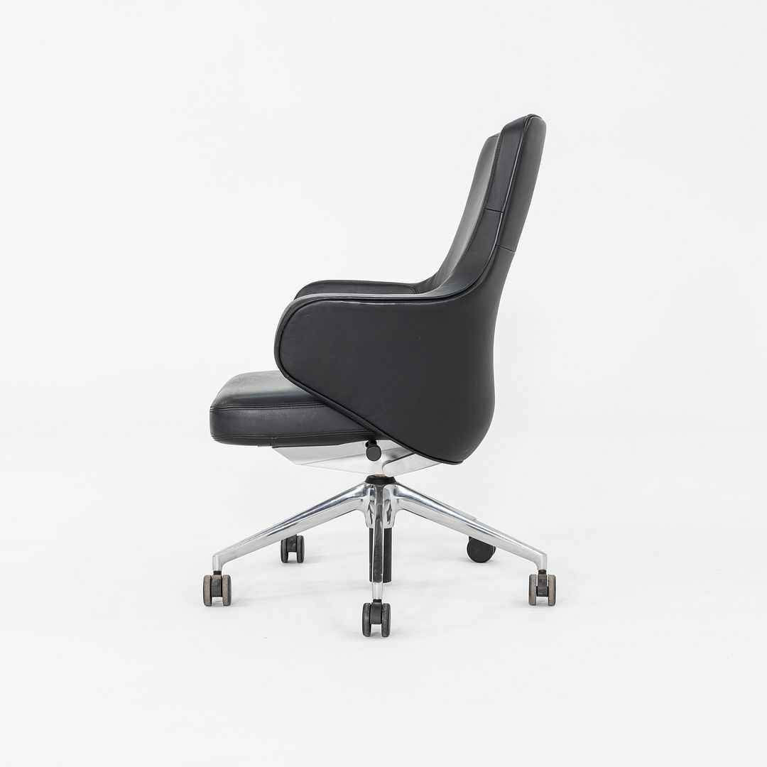2012 Antonio Citterio for Vitra Grand Executive Chairs in Black Leather 13x Available