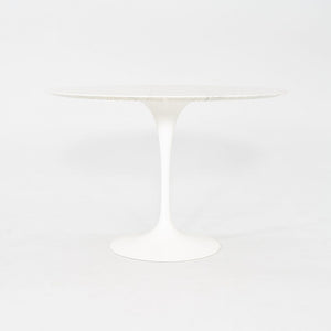 2011 Eero Saarinen for Knoll Round Dining Table with Marble Top 42 inch Diameter