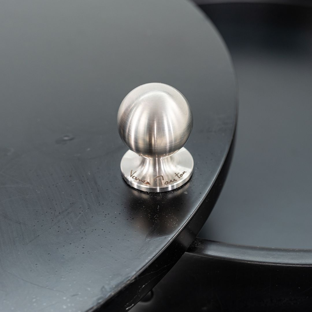 2010s Verpan Panton for Verpan Barboy Container Cart in Black Molded Wood