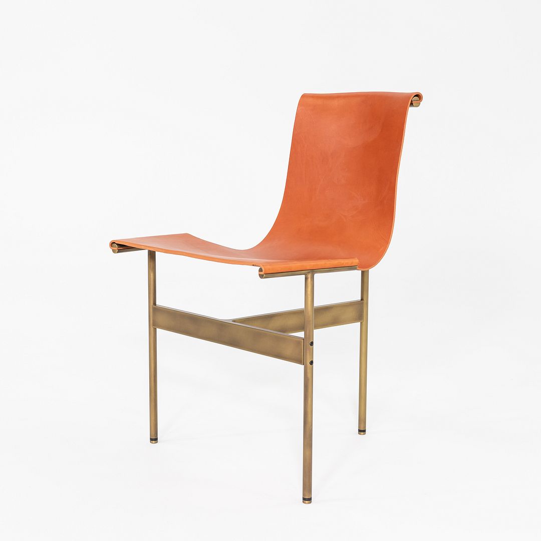 2010s Set of Four Katavolos Littell and Kelley Gratz TG-10 Dining Chairs Leather