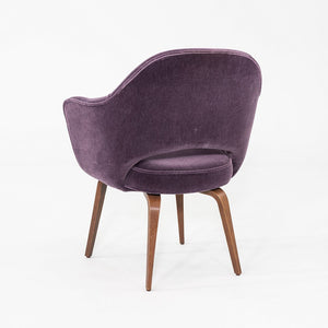 2018 Eero Saarinen for Knoll Executive Dining Arm Chairs in Purple 12+ Available