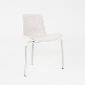 2008 Poul Kjaerholm for Fritz Hansen PK8 Dining Chair White Divina Melange 120