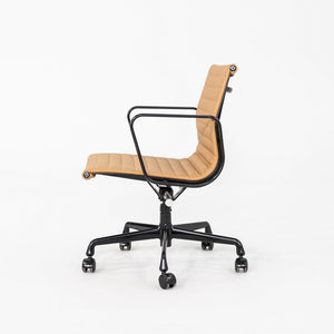 2022 Herman Miller Eames Aluminum Group Management Desk Chair in Tan, 4x Avail
