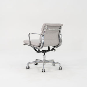2010s Soft Pad Management Desk Chair, EA435 by Ray and Charles Eames for Herman Miller in Grey Fabric