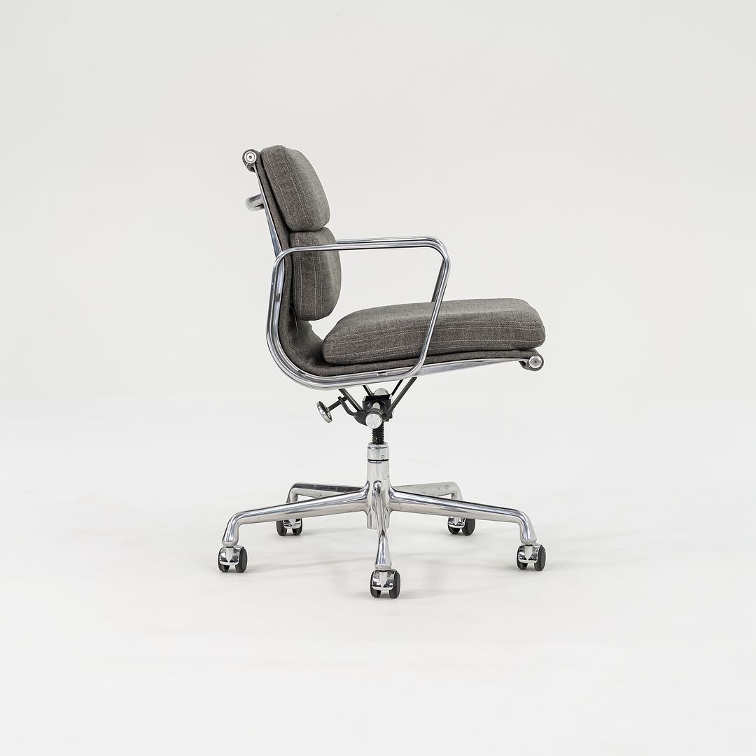 2010s Soft Pad Management Chair, EA435 by Ray and Charles Eames for Herman Miller in Grey Fabric 3x Available
