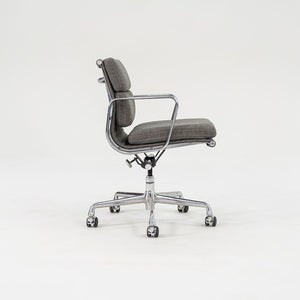 2010s Soft Pad Management Chair, EA435 by Ray and Charles Eames for Herman Miller in Grey Fabric 3x Available