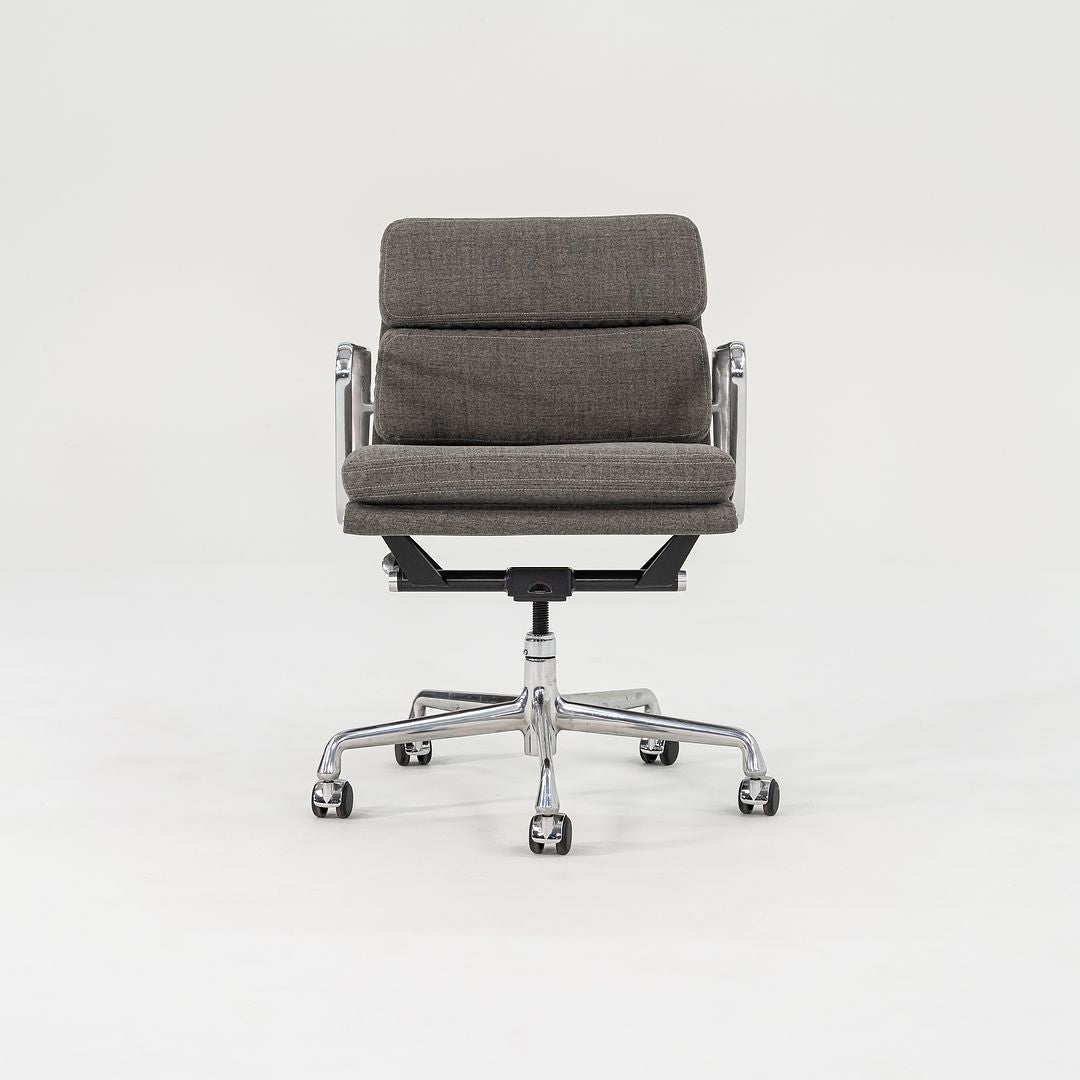 2010s Soft Pad Management Chair, EA435 by Ray and Charles Eames for Herman Miller in Grey Fabric 4x Available
