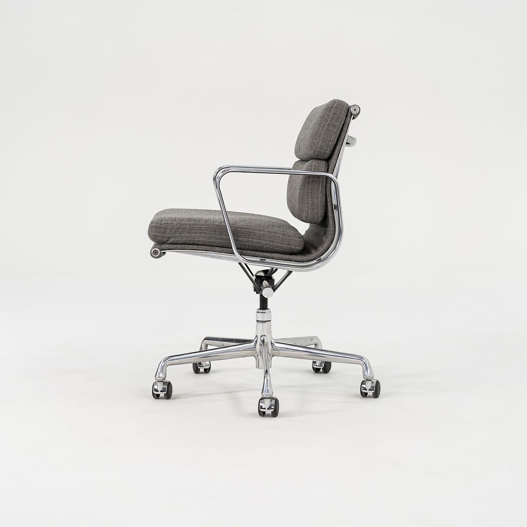 2010s Soft Pad Management Chair, EA435 by Ray and Charles Eames for Herman Miller in Grey Fabric 4x Available