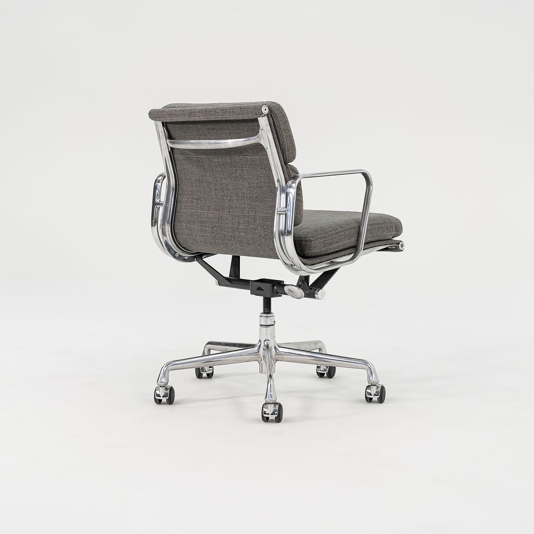 2010s Soft Pad Management Chair, EA435 by Ray and Charles Eames for Herman Miller in Grey Fabric 4x Available