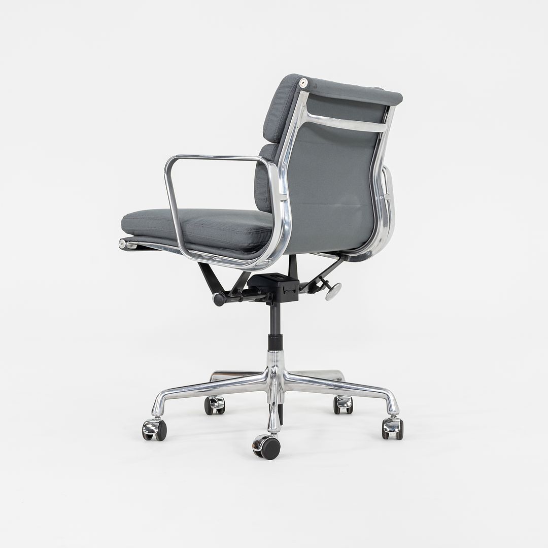 2010s Soft Pad Management Chair, EA435 by Ray and Charles Eames for Herman Miller in Grey Fabric