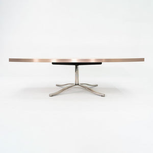 2004 Nicos Zographos Custom Conference Table in Wood with Stainless Steel Base