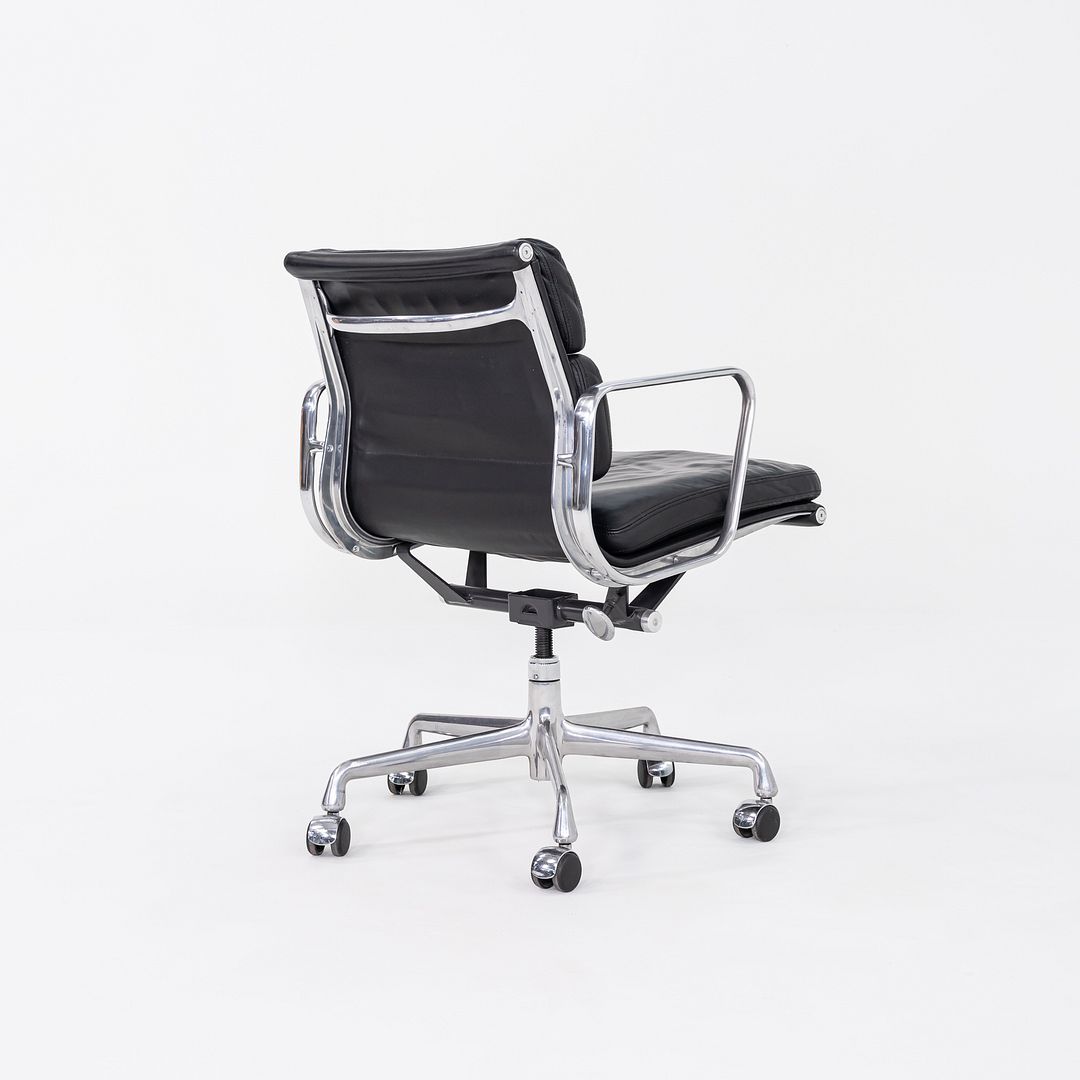 1990s Herman Miller Eames Soft Pad Management Desk Chair in Black Leather 5x Available