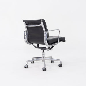 1990s Herman Miller Eames Soft Pad Management Desk Chair in Black Leather 5x Available
