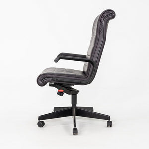 2003 Knoll Sapper High Back Swivel Office Chair by Richard Sapper in Dark Purple