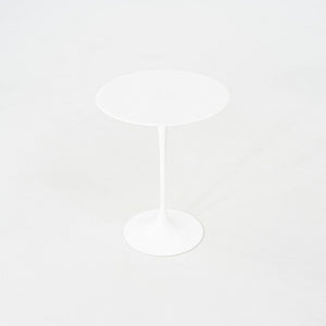 C. 2022 Eero Saarinen for Knoll Tulip Side Table in Lasa Classico Marble 16" Top