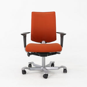 2010s Peter Opsvik for HAG Creed H05 Desk Chair in Orange Fabric 4x Available
