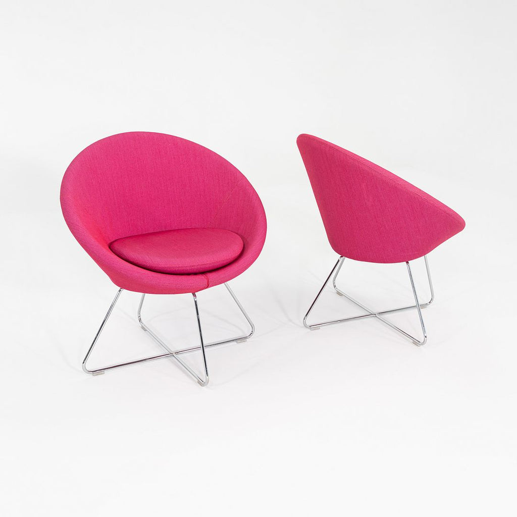 2015 PearsonLloyd for Allermuir Conic Lounge Chair in Pink Fabric 6x Available